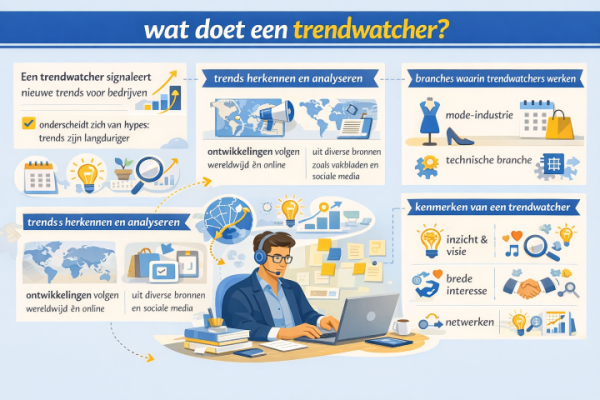 Alles over het beroep trendwatcher Wat doet een trendwatcher